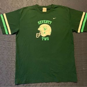 Vintage Nike Seventy Two 72 football helmet T Shirt